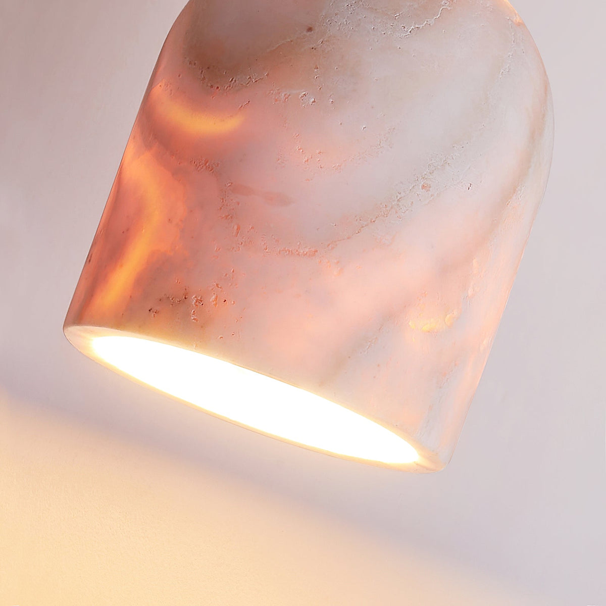 Linora Travertine Ceiling Lamp