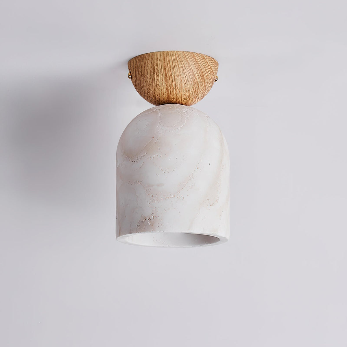 Linora Travertine Ceiling Lamp