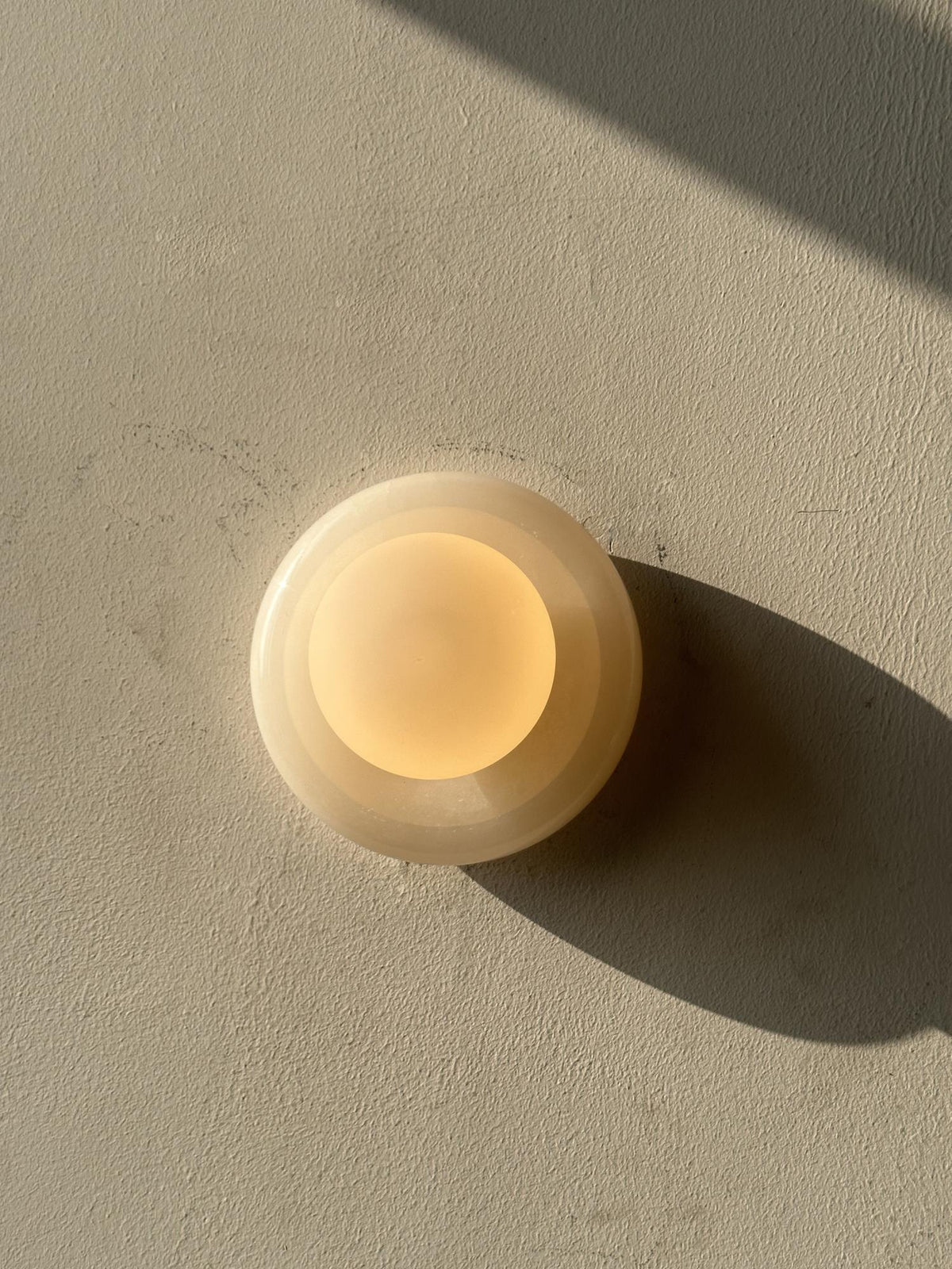 Cemaros Jade Glass Wall Lamp-Relic Pieces