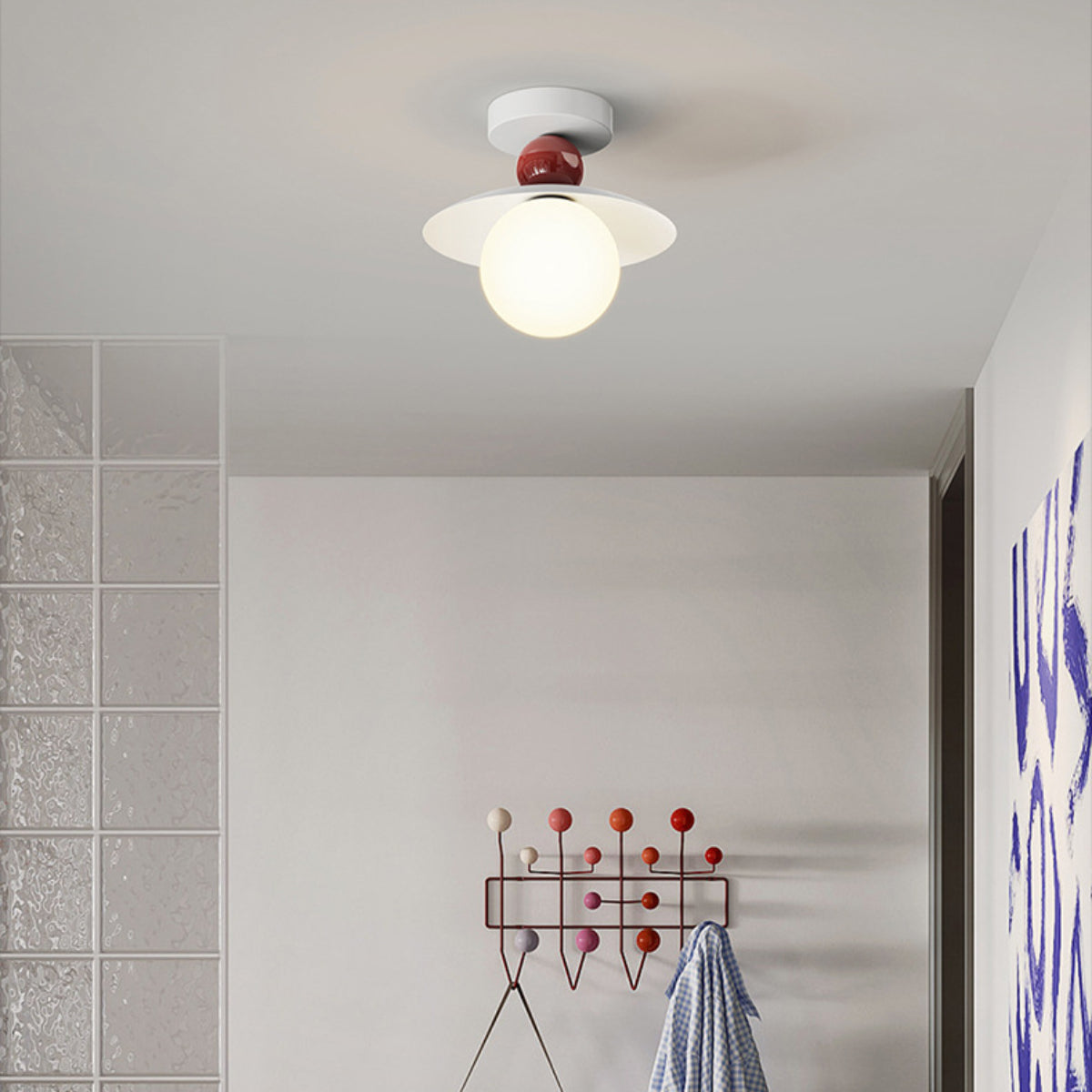 Novesis Modern LED Flush Mount Ceiling Light/Indoor Wall Light Bedroom