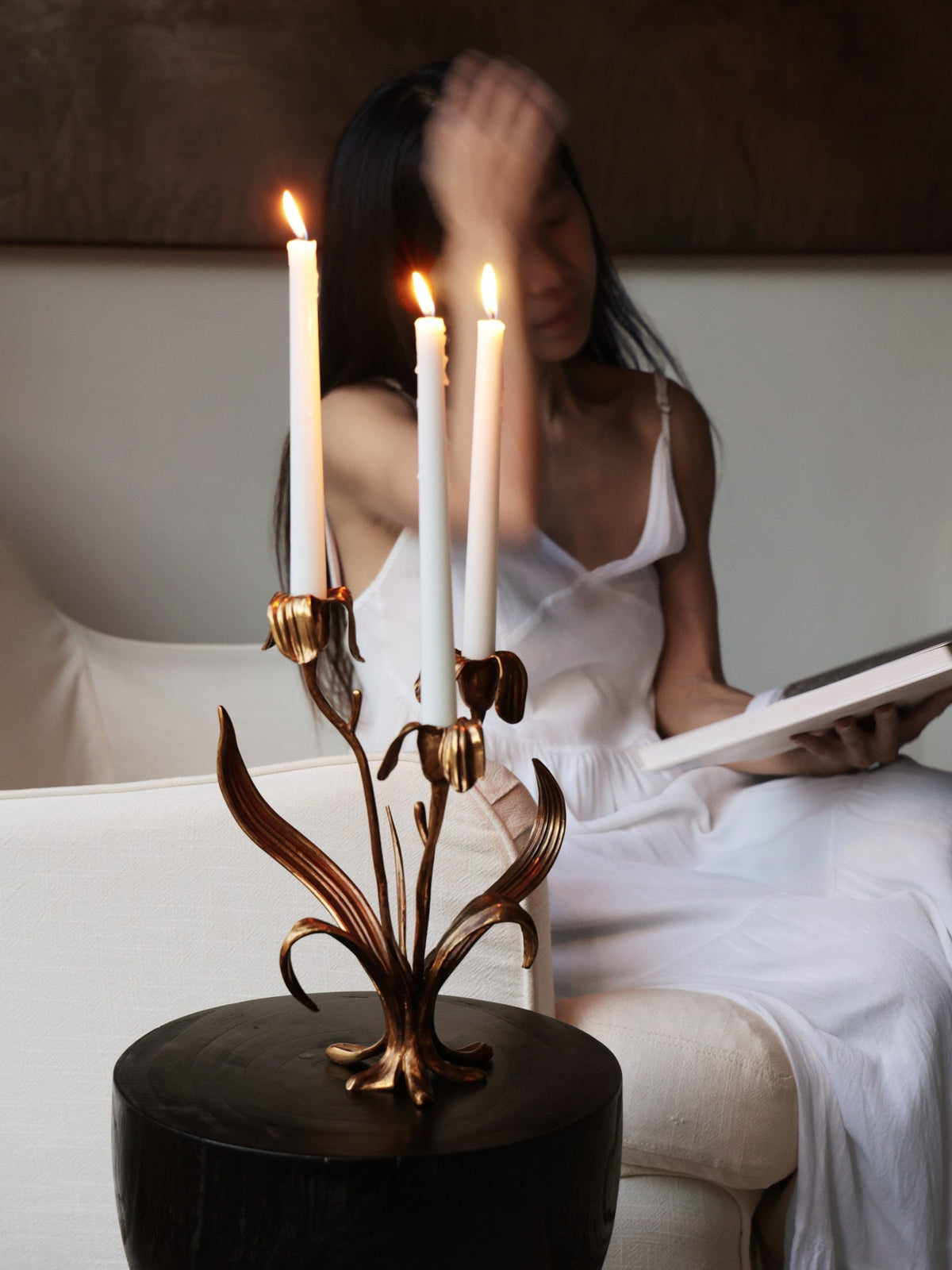 Orielle Botanical Bloom Candle Holder