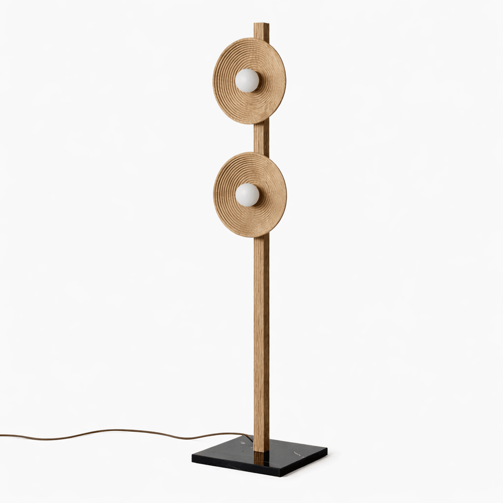Kestrelwyn Twin Disc Floor Lamp