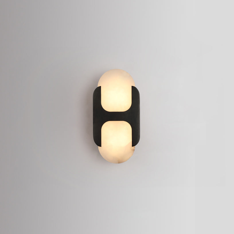 Lylaearis Alabaster Wall Lamp-Relic Pieces