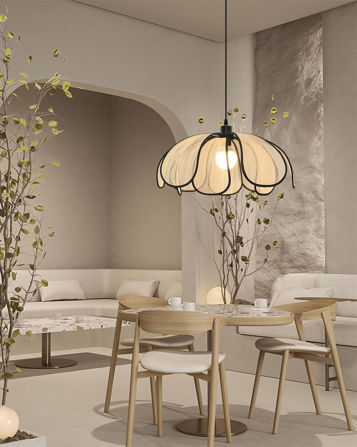 Seluora Petal-like Pendant Light