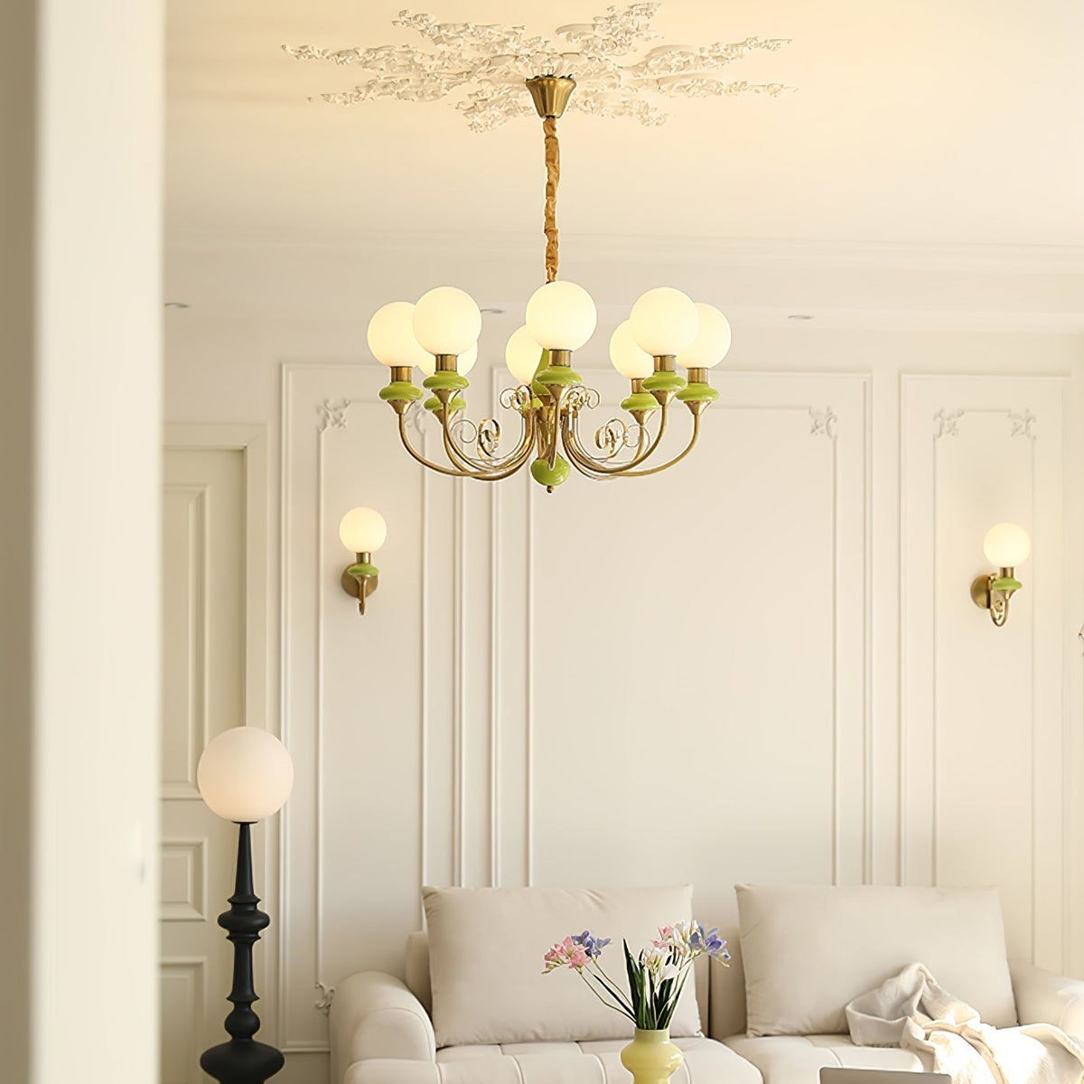 Falasel Chandelier Glass