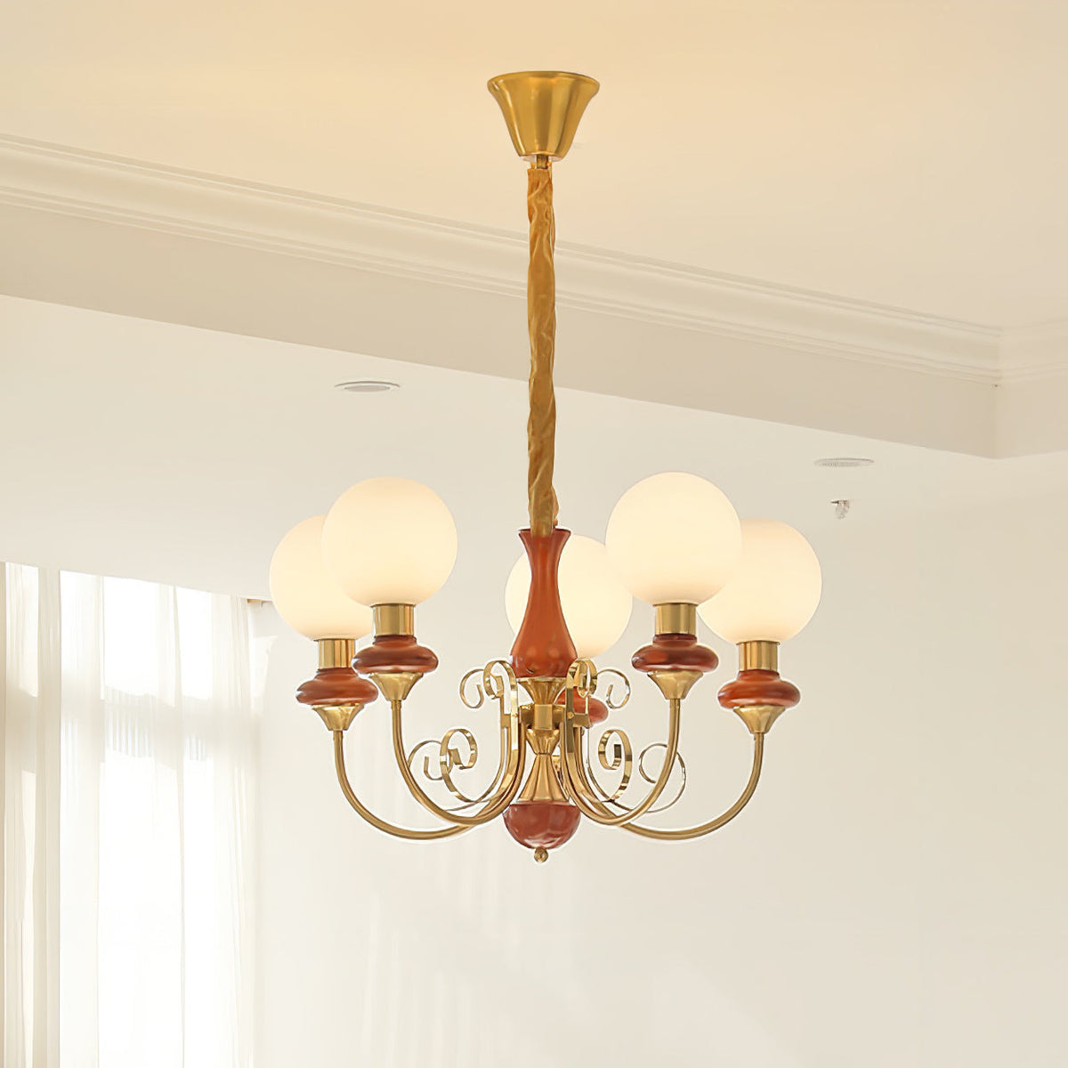 Falasel Chandelier Glass