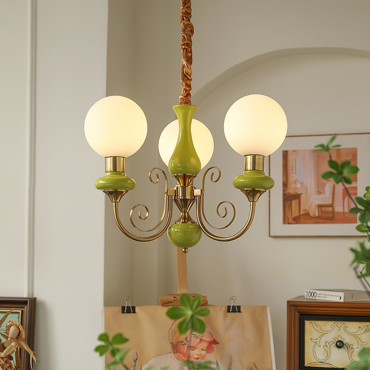 Falasel Chandelier Glass