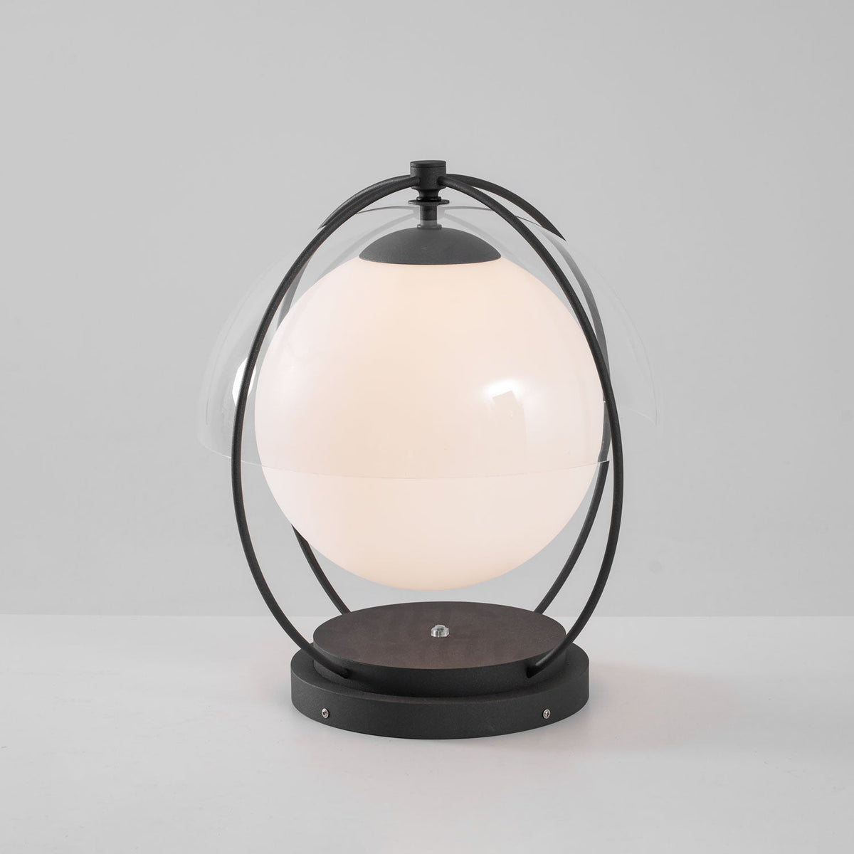 Orbital Globe Outdoor Table Lamp