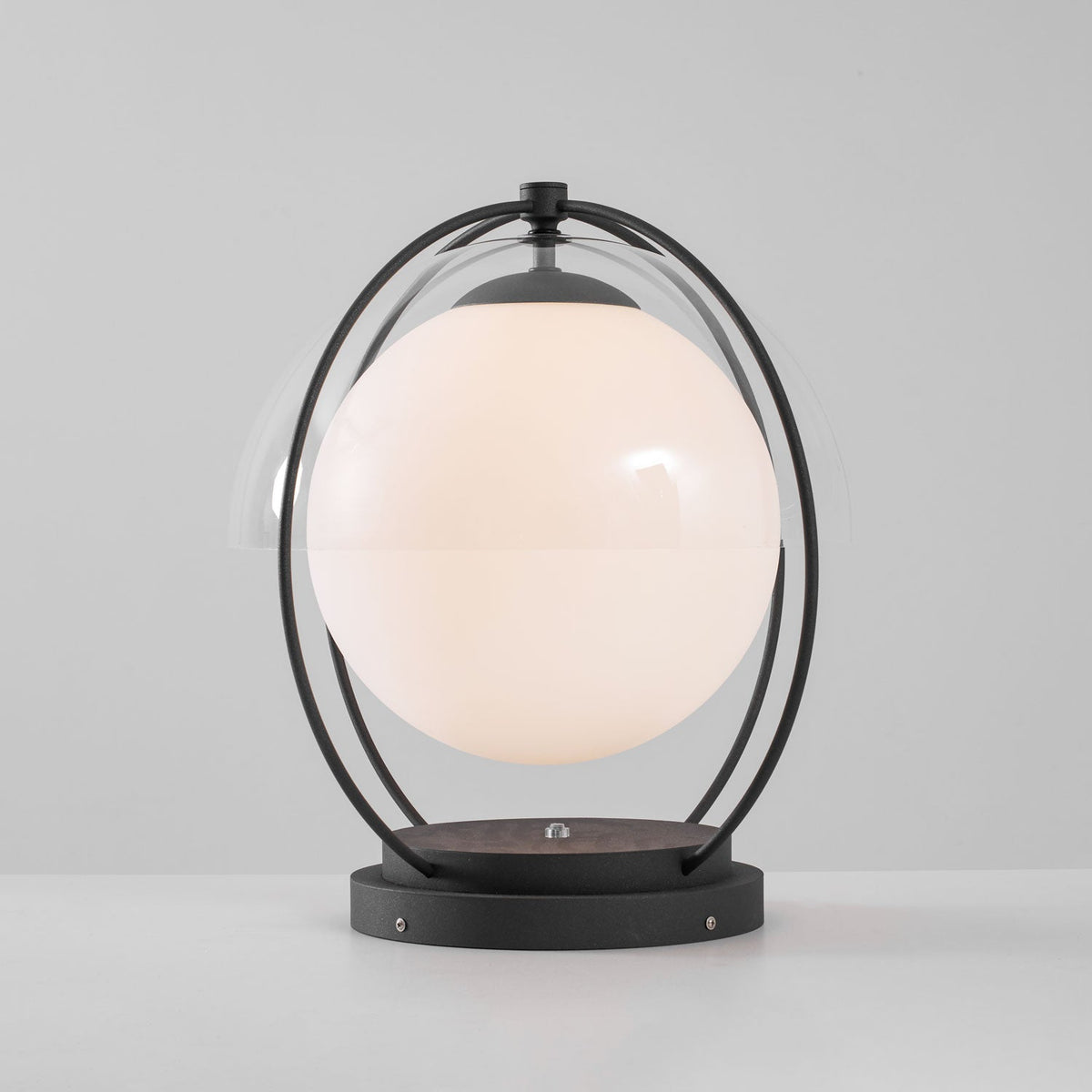 Orbital Globe Outdoor Table Lamp