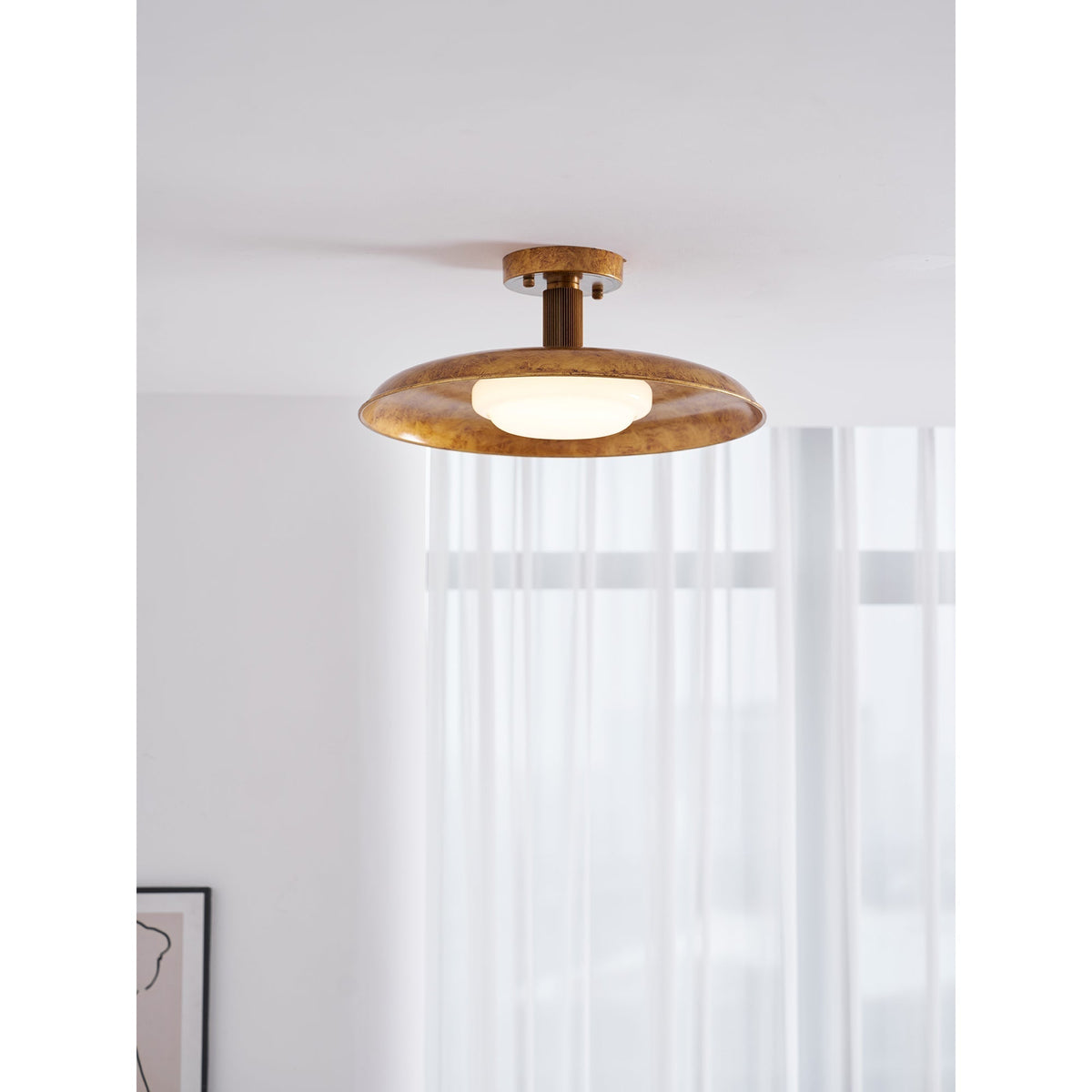 Ormure Style Flat-Panel Ceiling Light