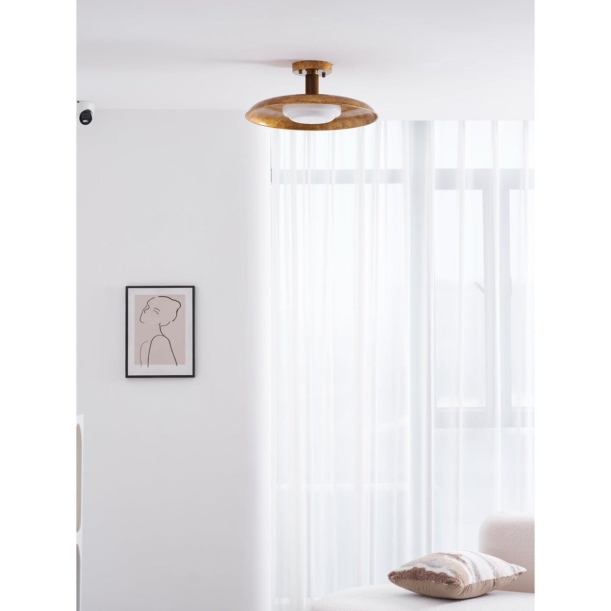 Ormure Style Flat-Panel Ceiling Light