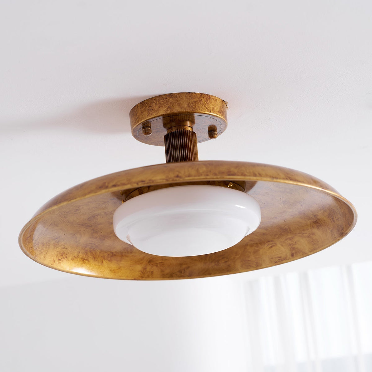 Ormure Style Flat-Panel Ceiling Light