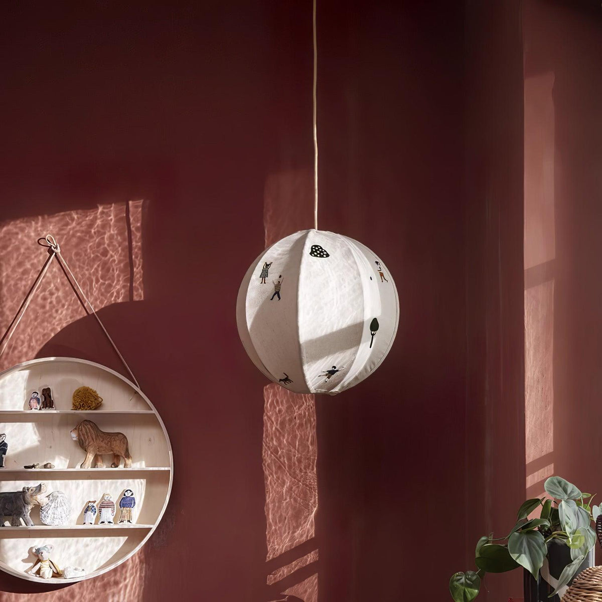 Zusoten Pendant Light Paper Ball Drawing