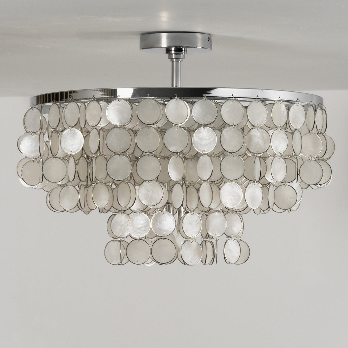 Zephyro Pearl Shell Ceiling Lamp