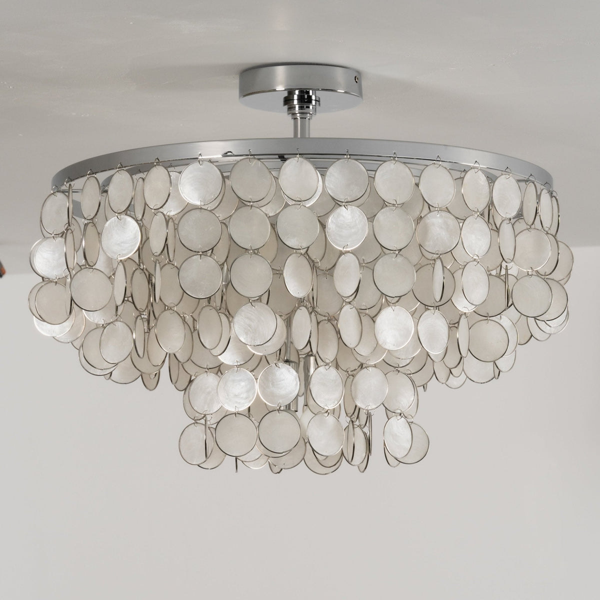 Zephyro Pearl Shell Ceiling Lamp