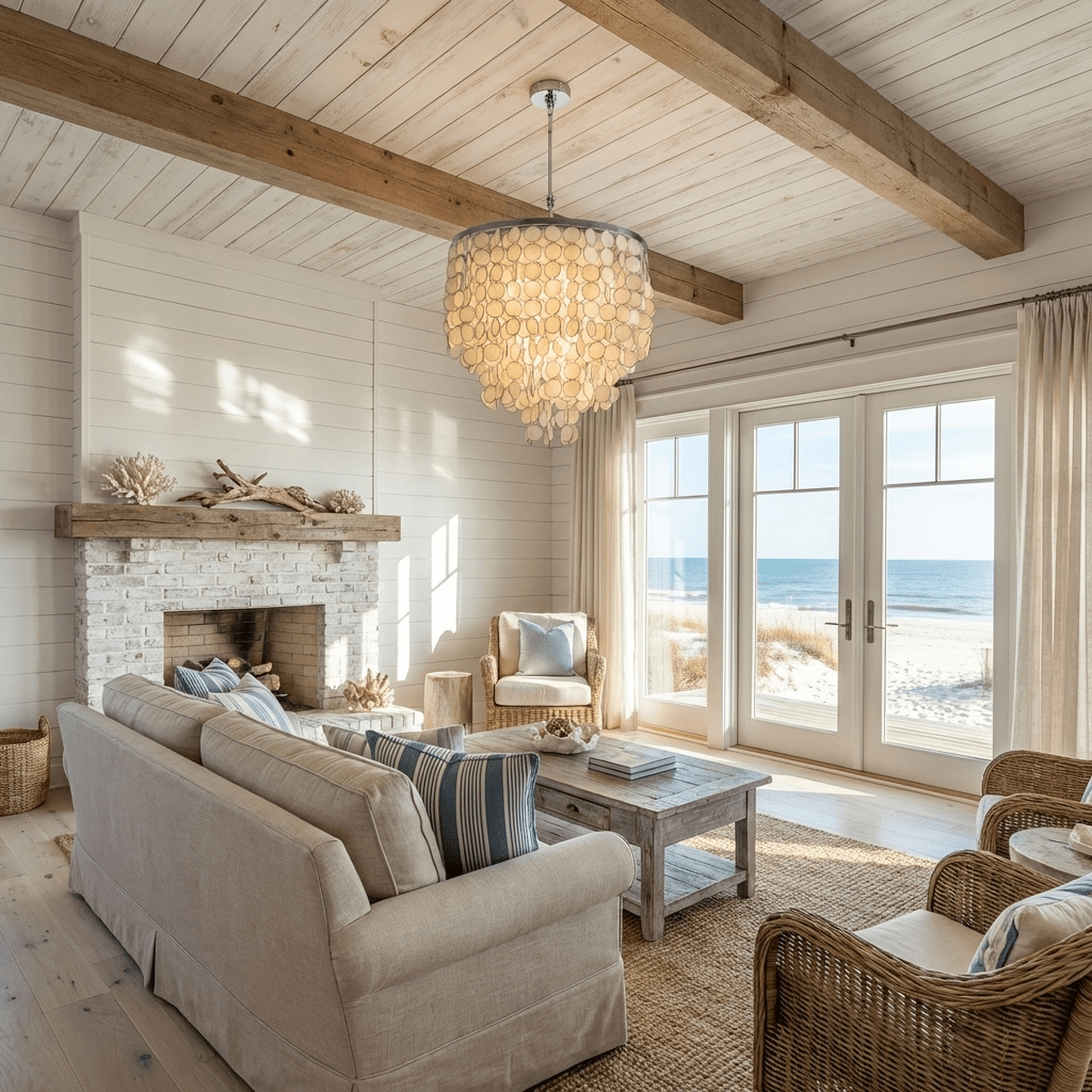 Alcott Pearl Shell Chandelier