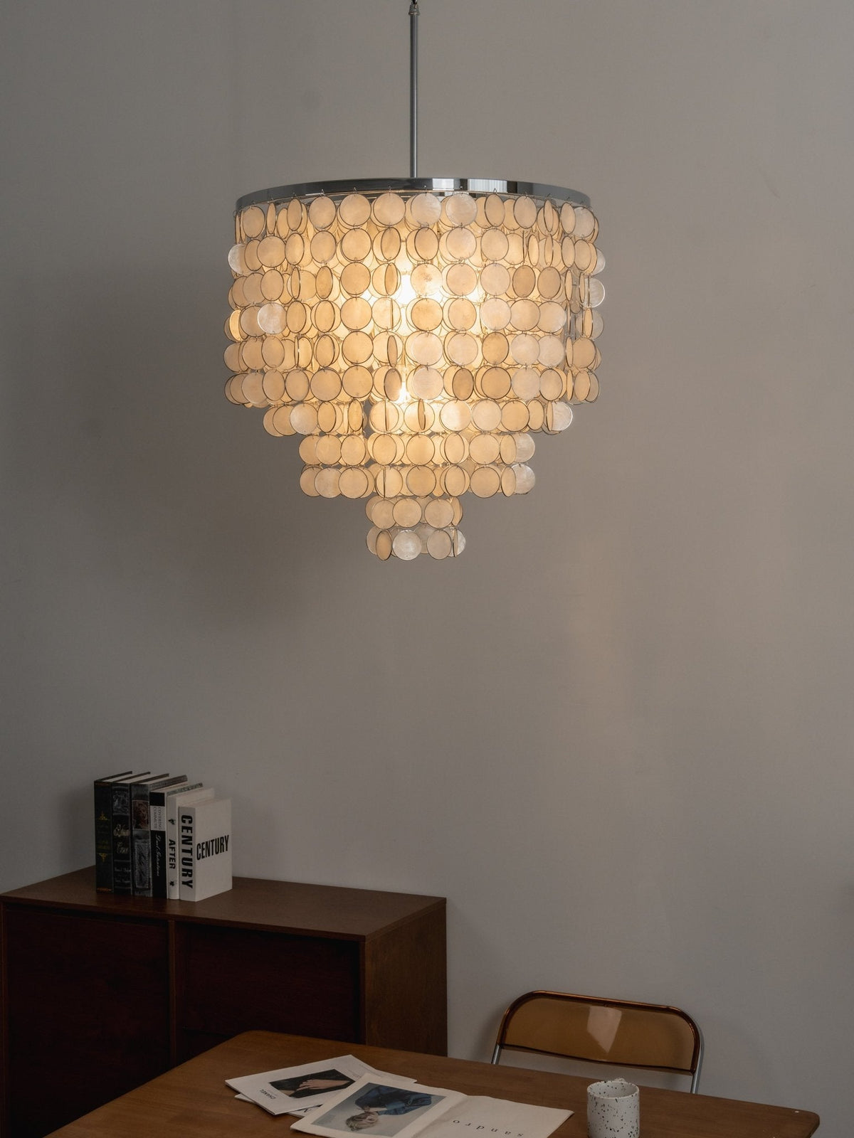 Alcott Pearl Shell Chandelier