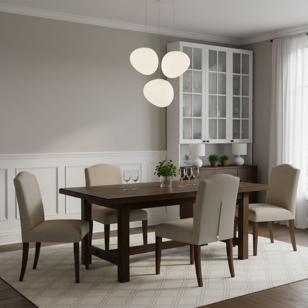 Elva Pebble Glow Pendant Lamp