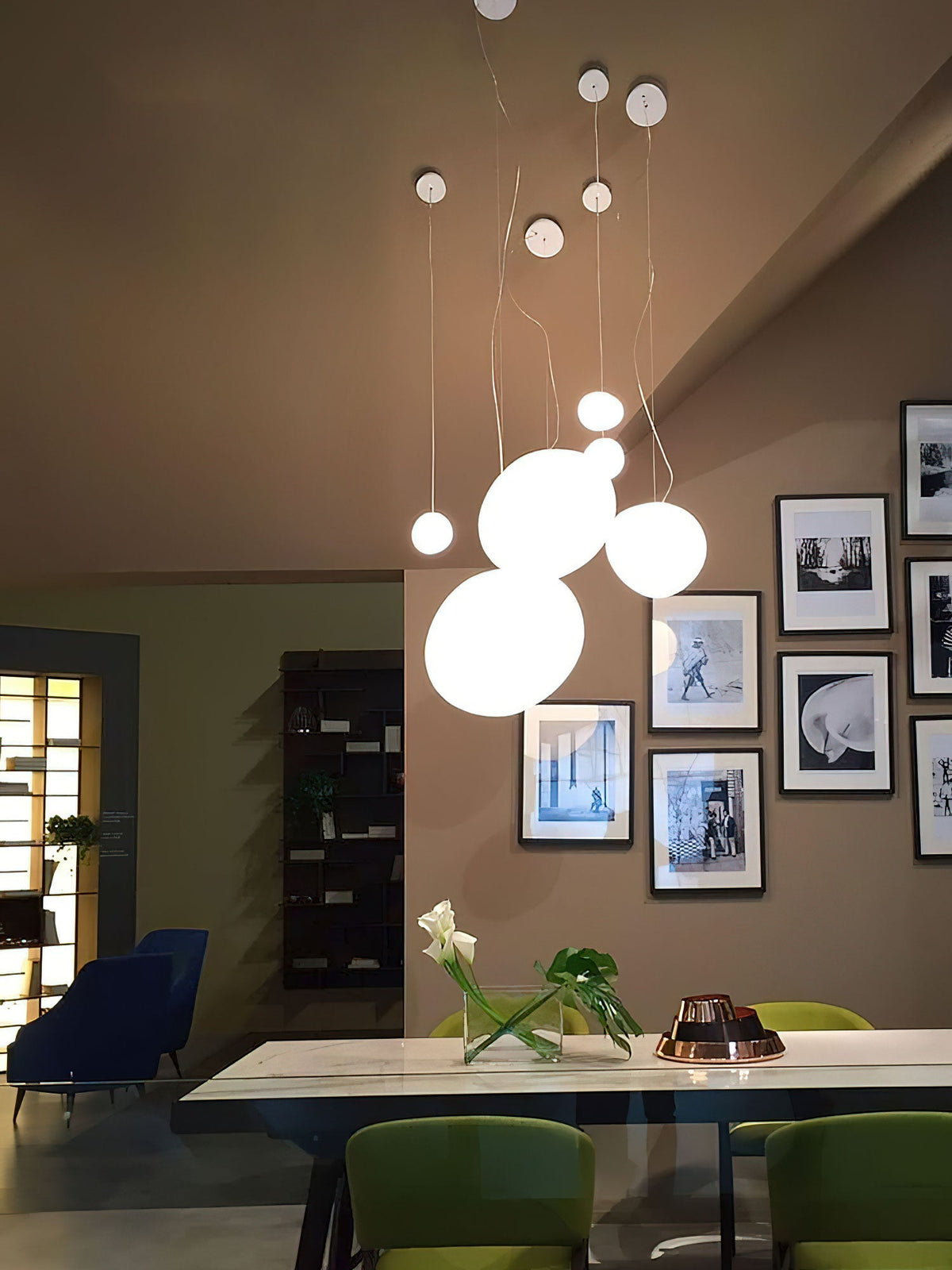 Elva Pebble Glow Pendant Lamp