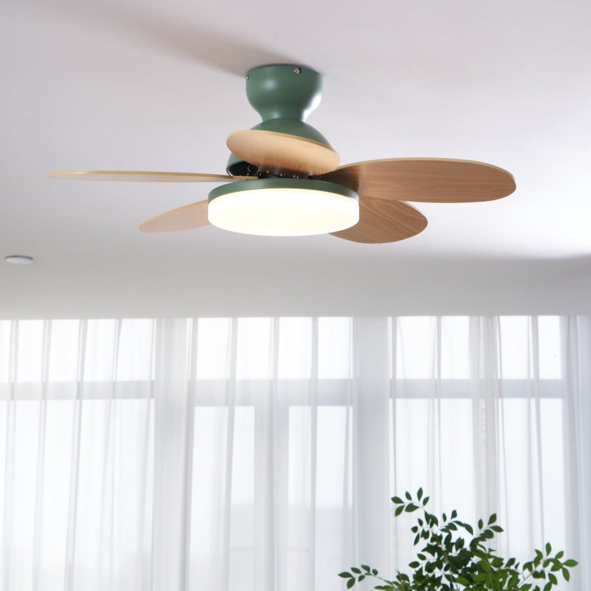 Norborne Wood Ceiling Fan Light