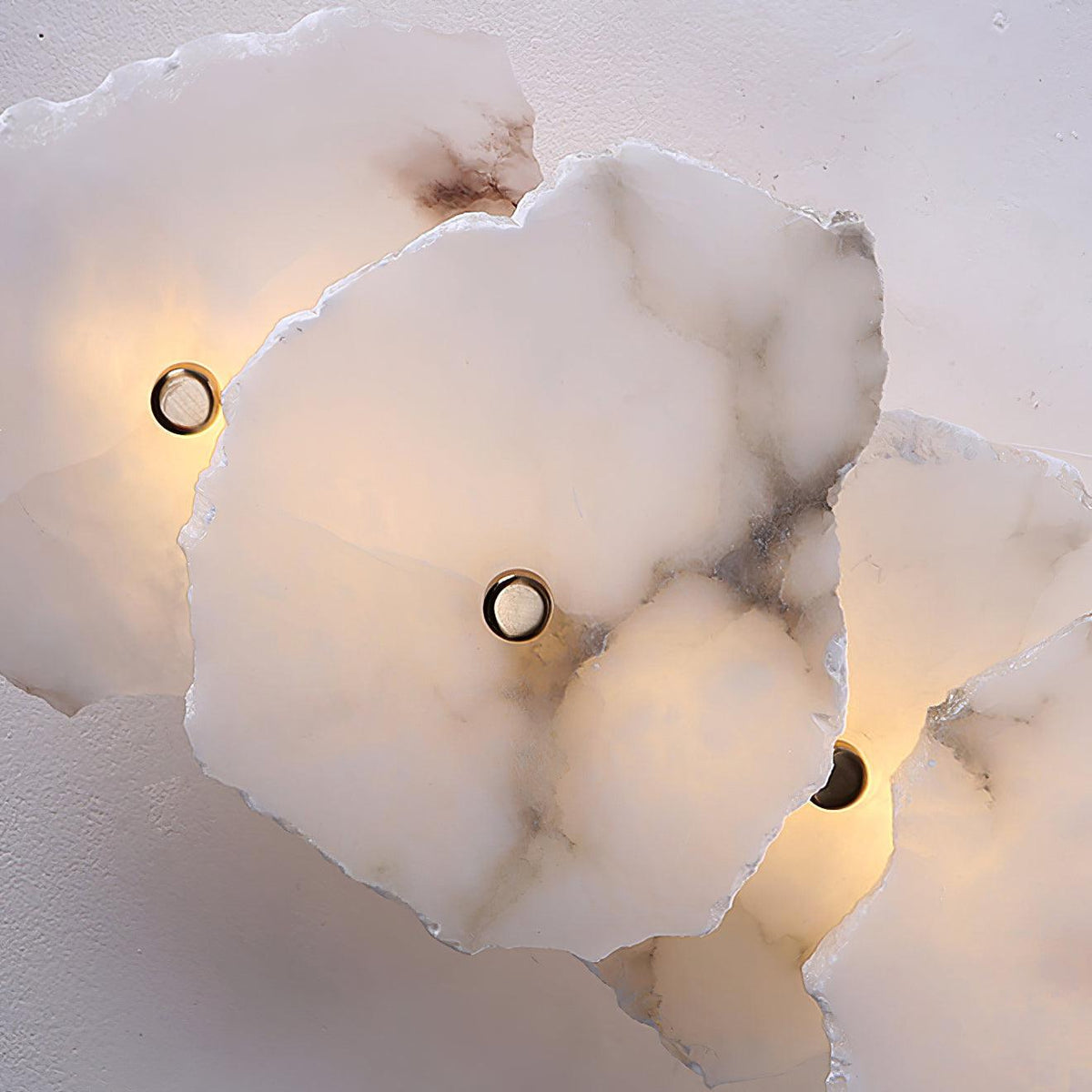 Alaeila Floral Cluster Alabaster Wall Light