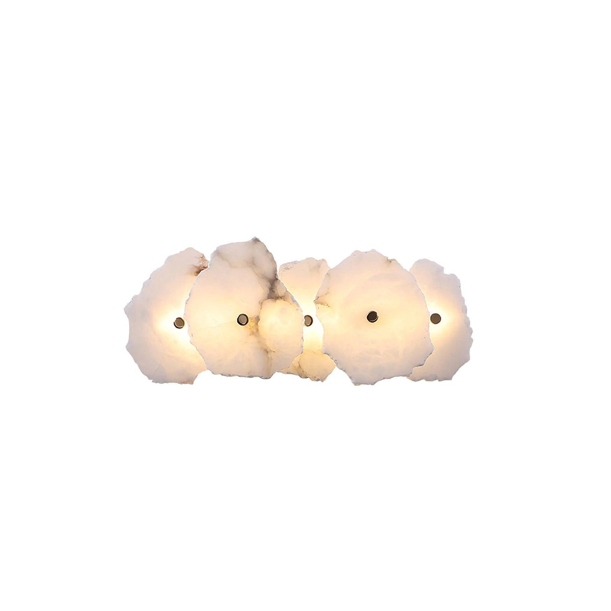Alaeila Floral Cluster Alabaster Wall Light