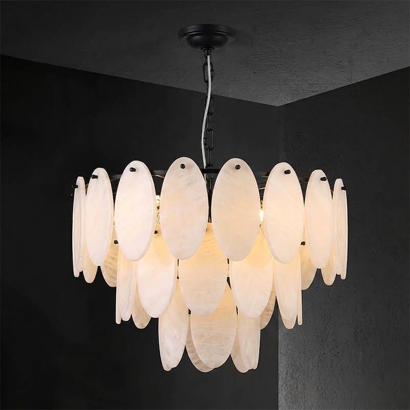 Elmsford Alabaster Chandelier