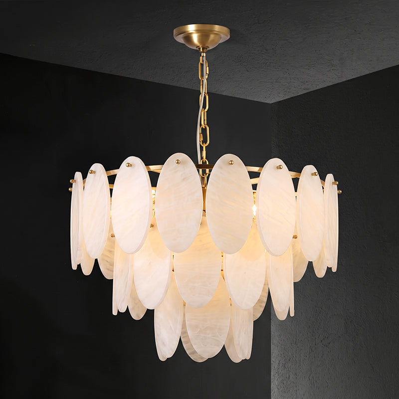 Elmsford Alabaster Chandelier