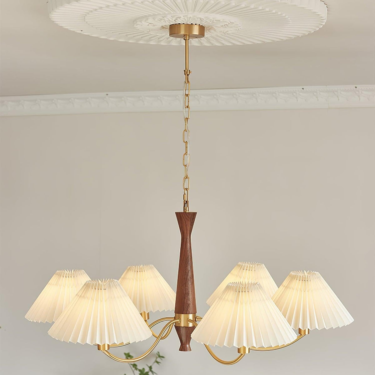 Lasenor Pleated Chandelier Fabric