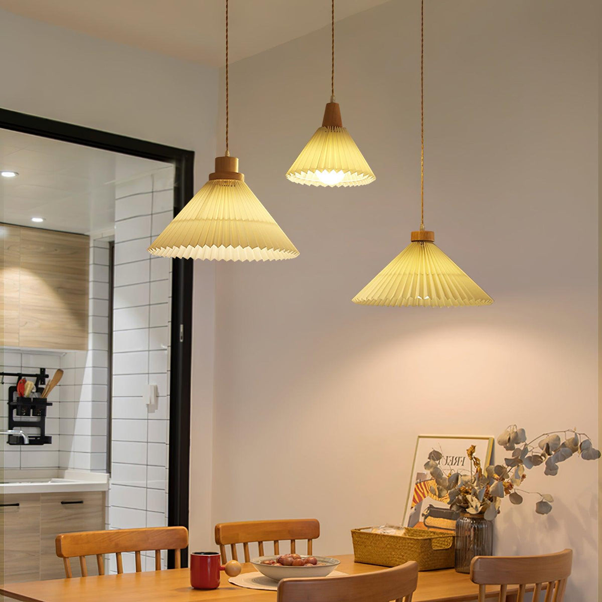 Rinisora Modern Wood Pendant Light