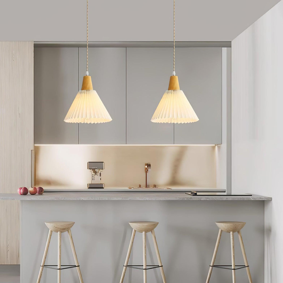 Rinisora Modern Wood Pendant Light