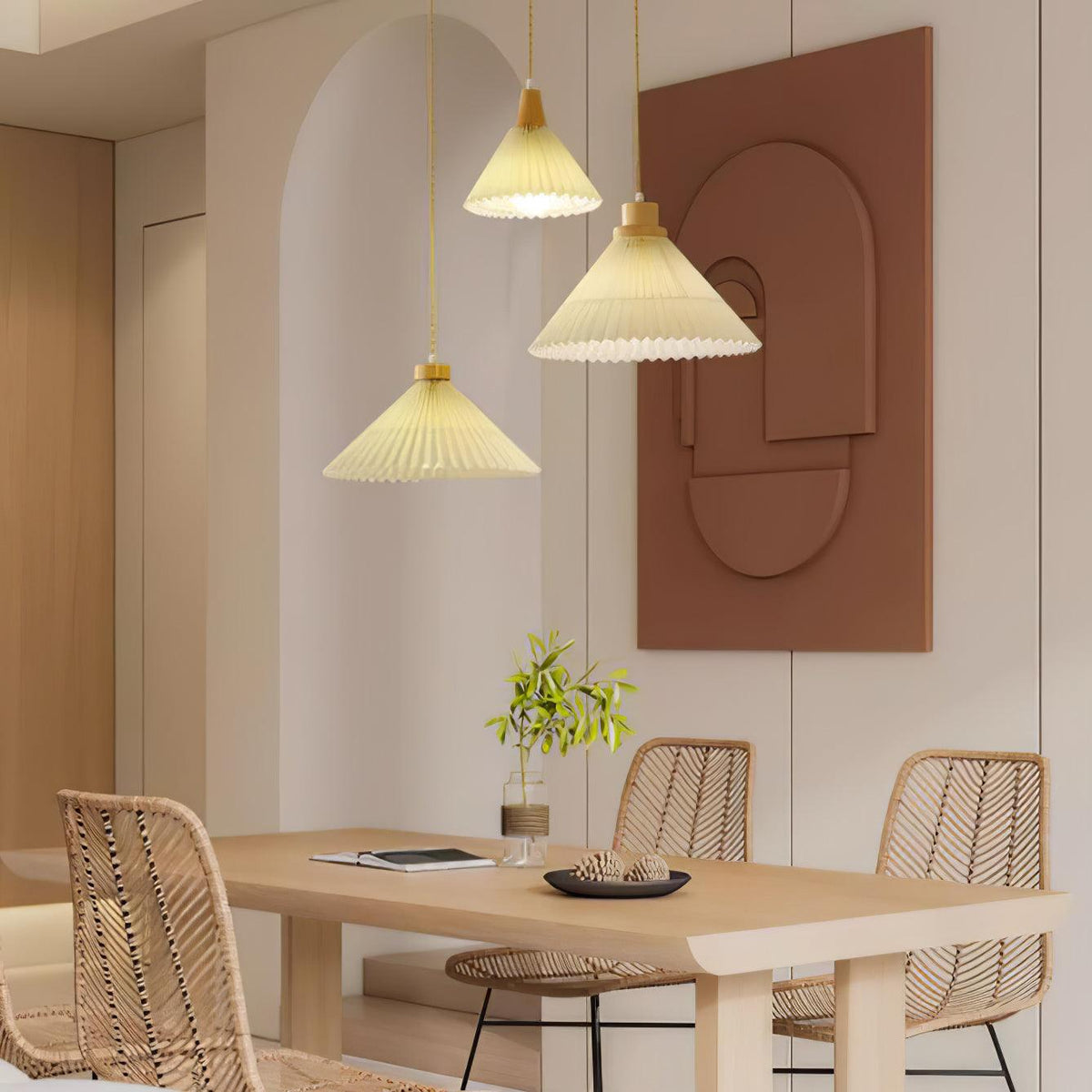 Rinisora Modern Wood Pendant Light