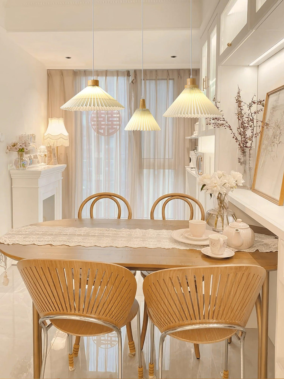 Rinisora Modern Wood Pendant Light