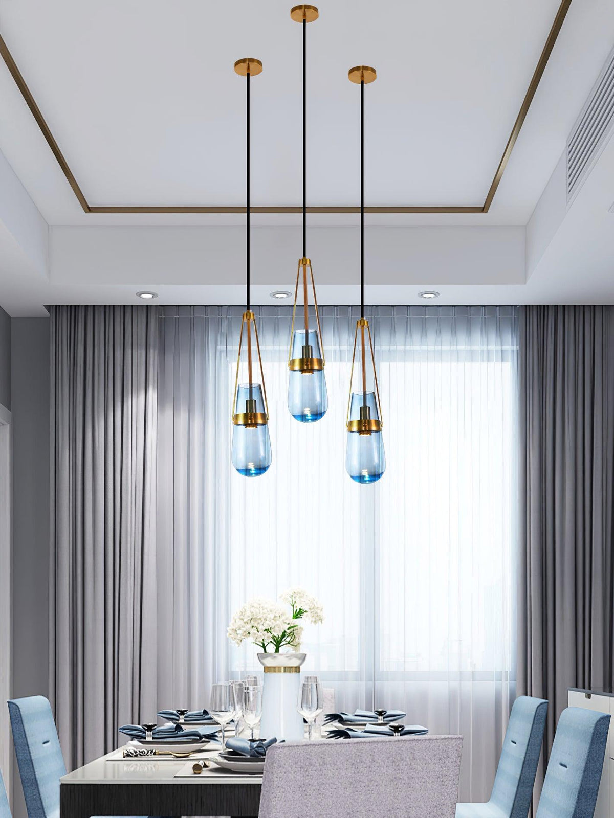 Vazora Glass Pendant Light