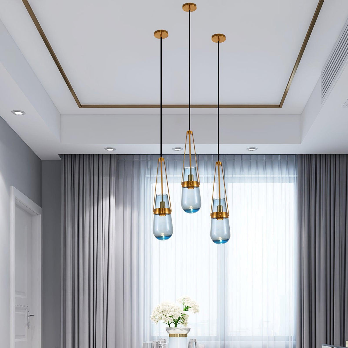 Vazora Glass Pendant Light