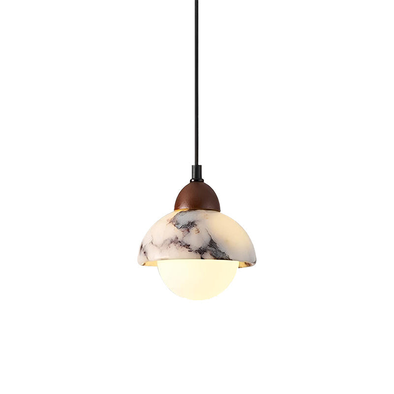 Vilaeisra Wooden Marble Pendant Lamp-Relic Pieces