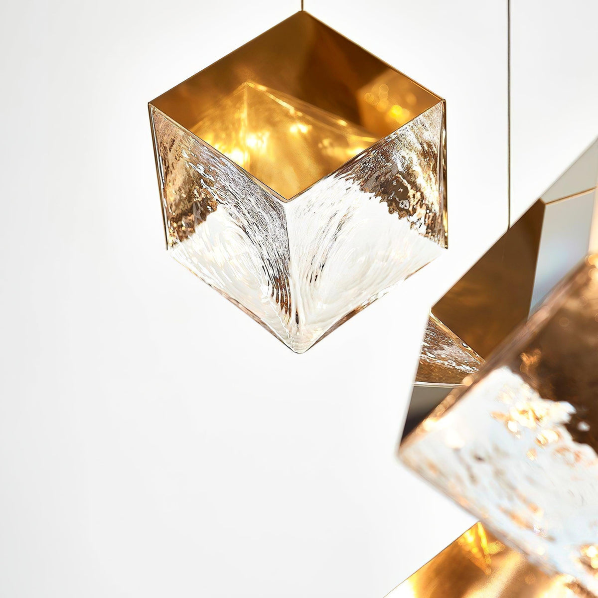 Teriorena Artistic Geometric Cube Chandelier