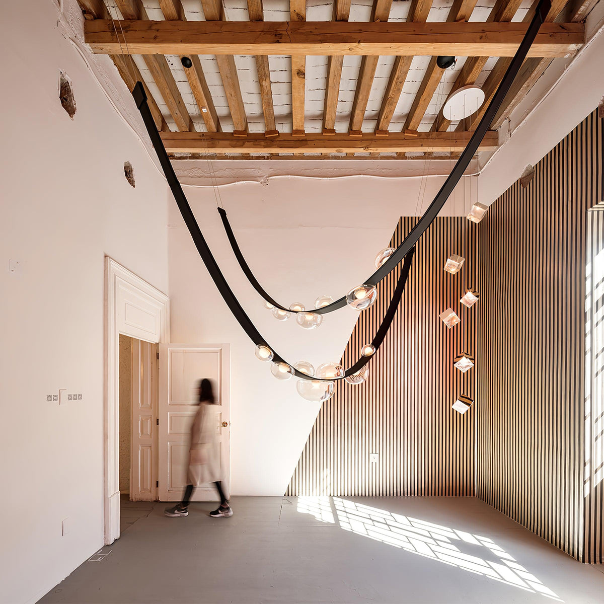 Teriorena Artistic Geometric Cube Chandelier