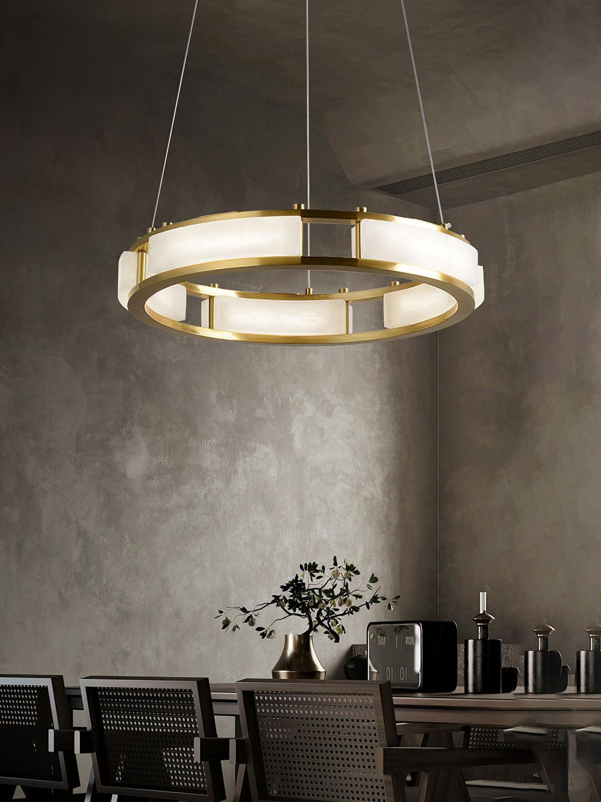 Oreliane Alabaster Chandelier