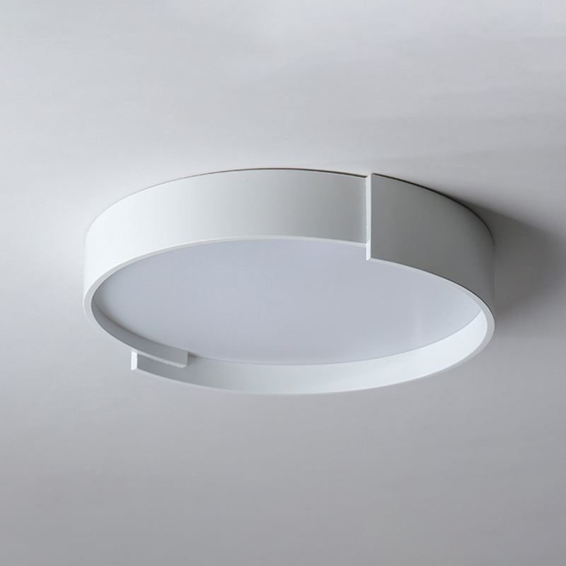 Cibetin Modern Round Flush Mount Ceiling Light LED Double Layer