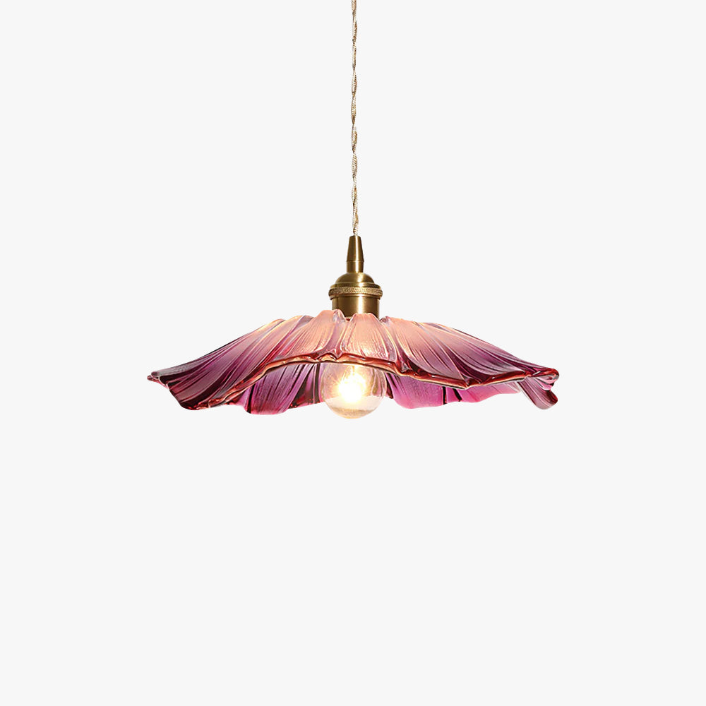 Lavor Flower Glass Ceiling/Pendant Light-Relic Pieces