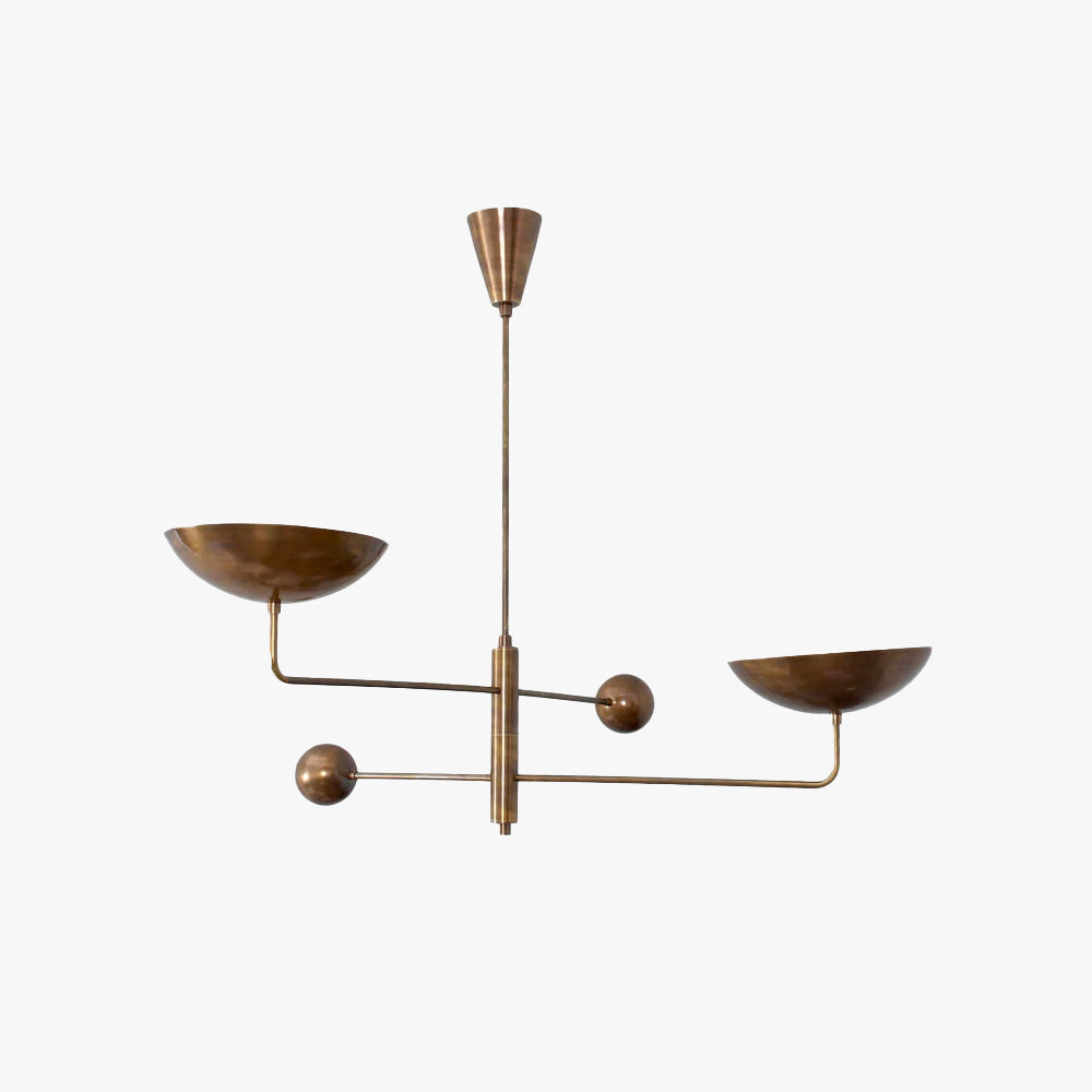 Zipitol Chandelier Sculptural Industrial