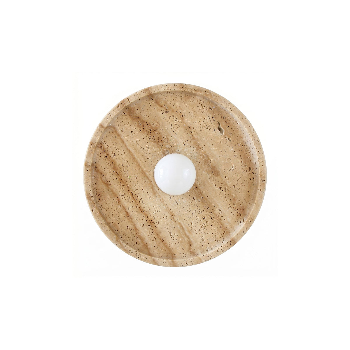 Solva Celeste Travertine Wall Sconce