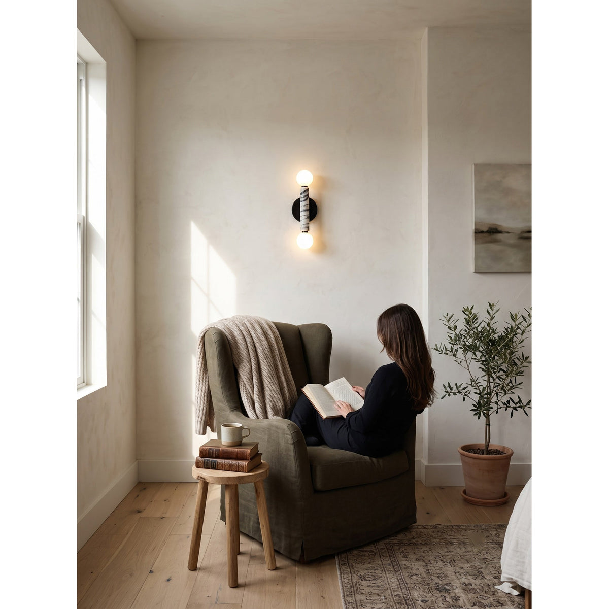 Darime Double Wall Sconce