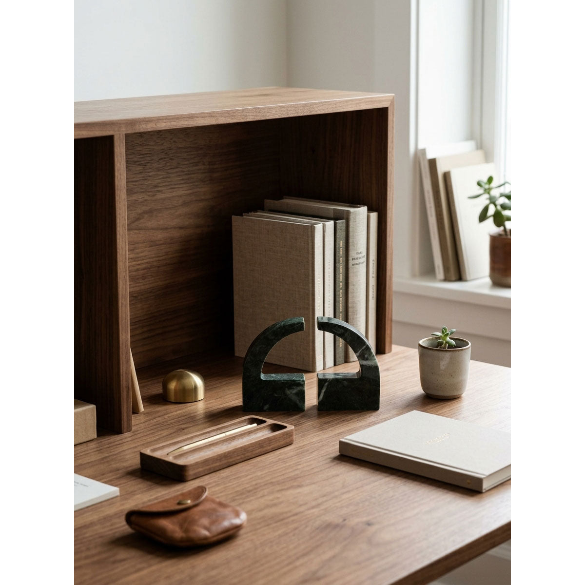 Sedgehurst Marble Bookends
