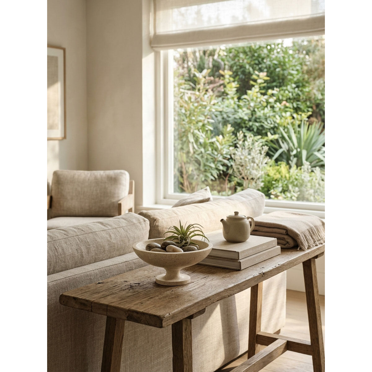 Ulvercombe Stone Pedestal Bowl