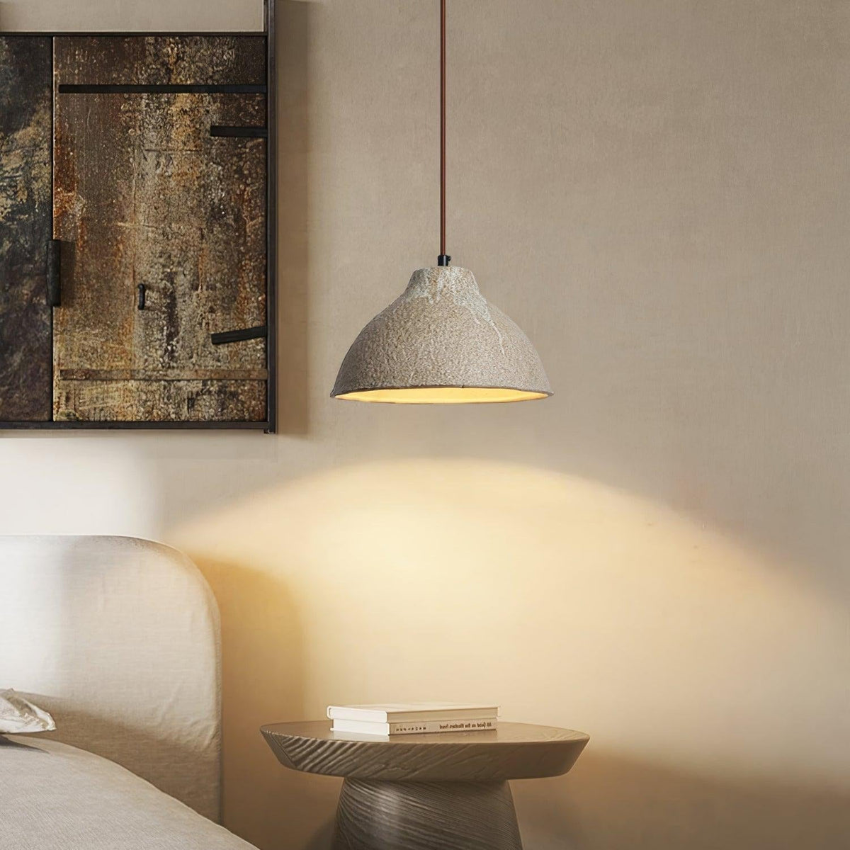 Vegokol Textured Ceramic Pendant Light