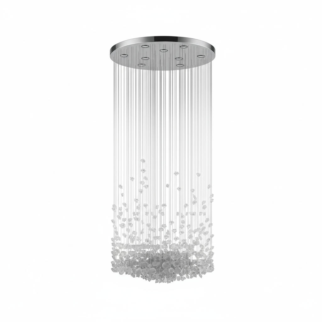 OreStone Grand Quartz  Crystal Customize Chandelier