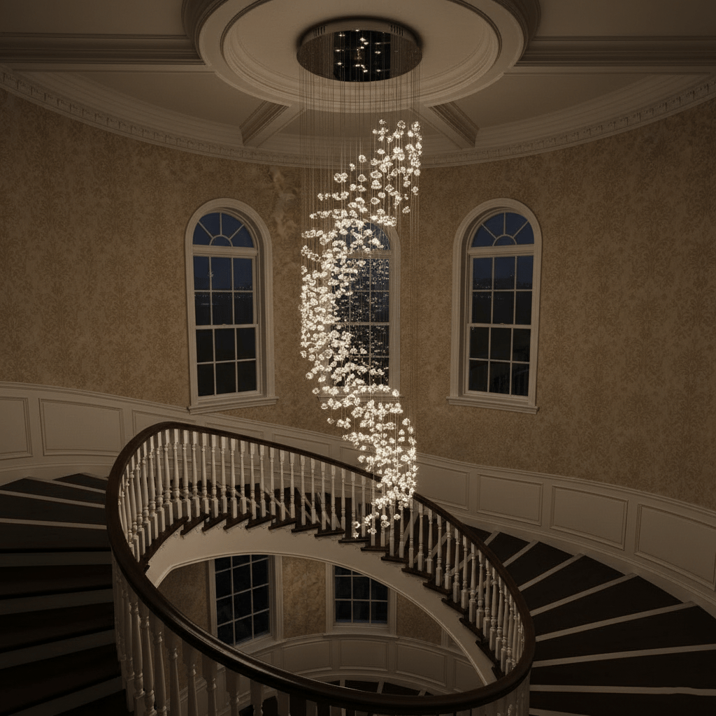 OreStone Grand Quartz  Crystal Customize Chandelier