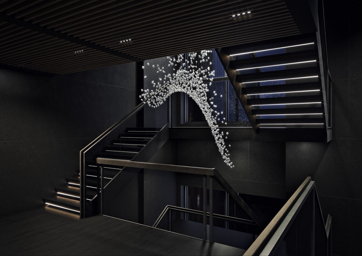 OreStone Grand Quartz  Crystal Customize Chandelier
